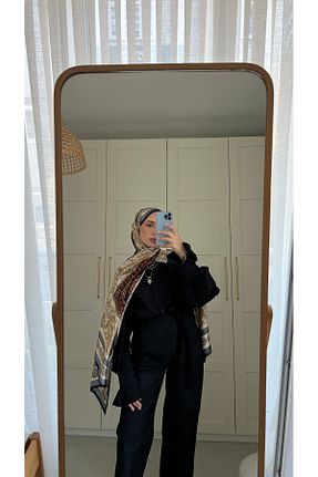 شال سبز زنانه ابریشم diorel - کد 881687585