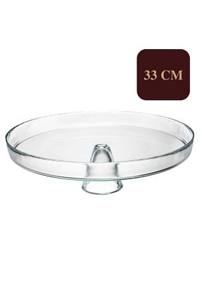 بشقاب نارنجی شیشه Heritage - کد 881692462