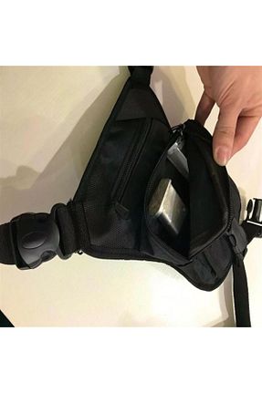 کیف کمری مشکی زنانه پارچه ای SİNGLE SWORD - کد 321364492