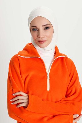 کلاه شنای حجاب سفید زنانه Aisha