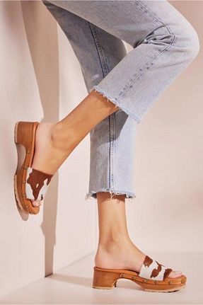 صندل قهوه ای زنانه پاشنه پر Su Espadril - کد 814674986