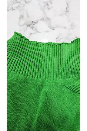 پلیور سبز زنانه ساده Butik - کد 881707060