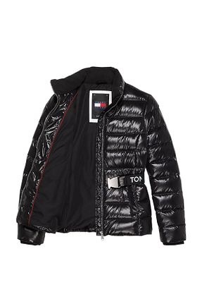 کاپشن مشکی زنانه رگولار Tommy Hilfiger - کد 881693745