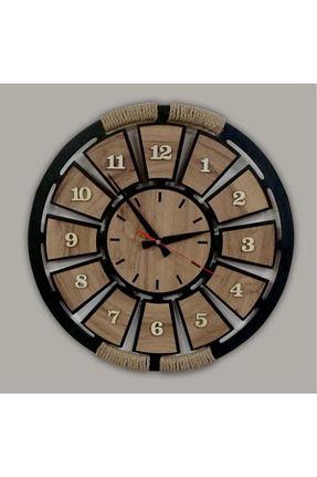 ساعت دیواری مشکی 40 * 40 Genel Markalar - کد 292157285