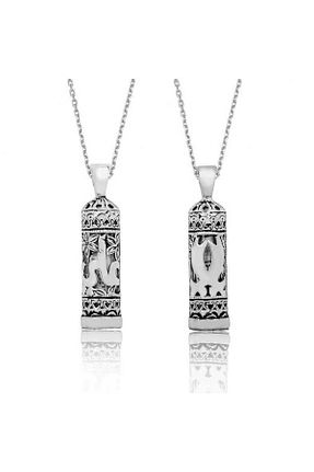 گردنبند نقره رنگی زنانه 925 عیار Uyan Collection - کد 881751563