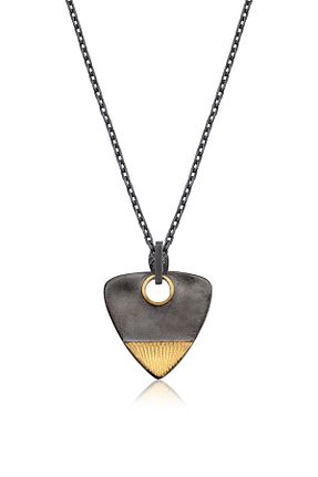 گردنبند نقره مشکی زنانه 925 عیار Ronada Diamond - کد 874804996