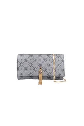 کیف دوشی مشکی زنانه چرم مصنوعی Lamberti - کد 881806789