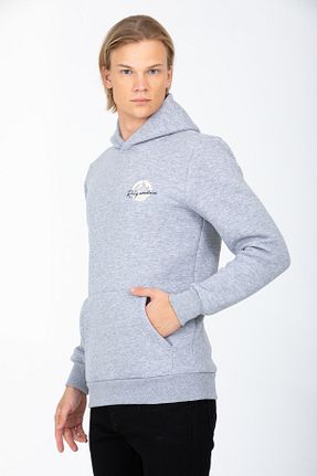 سوئیشرت طوسی مردانه Slogan Dynamo - کد 764500712