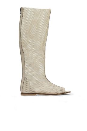 چکمه بژ زنانه چرم خالص Bueno Shoes - کد 881859108