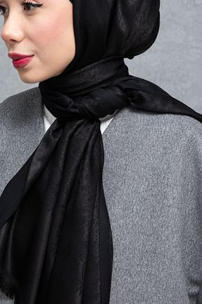 شال مشکی زنانه کشمیر HanBaba - کد 881861104