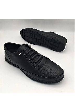 کفش بیرون مشکی مردانه چرم مصنوعی trentex - کد 877623339