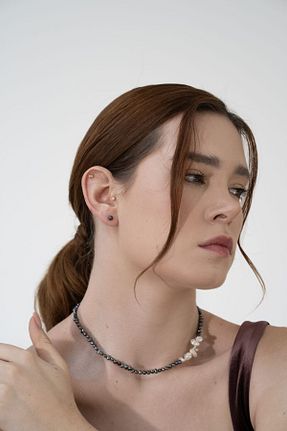 گردنبند مروارید سفید Ecru Atelier - کد 881877341