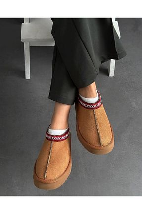 بوت / نیم بوت قهوه ای زنانه جیر FS KOMBİN - کد 881875321