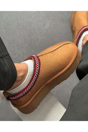 بوت / نیم بوت قهوه ای زنانه جیر FS KOMBİN - کد 881875321