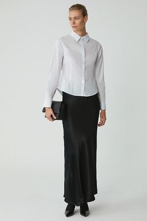 پیراهن سفید زنانه اسلیم فیت ETHIQUET - کد 784934066