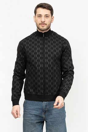 سوئیشرت مشکی مردانه ساده Karl Lagerfeld - کد 882055741