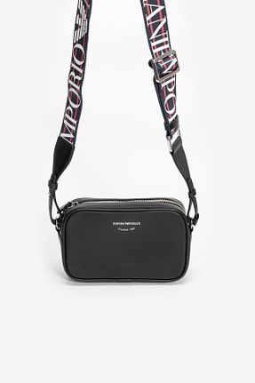 کیف دوشی مشکی زنانه پلی اورتان Emporio Armani - کد 467657571
