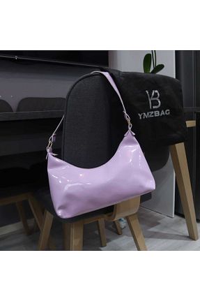 کیف دوشی صورتی زنانه چرم مصنوعی YMZBAG - کد 881891729