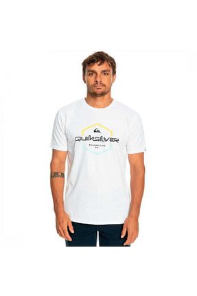 تیشرت اسپرت سفید زنانه رگولار Quiksilver - کد 683374439