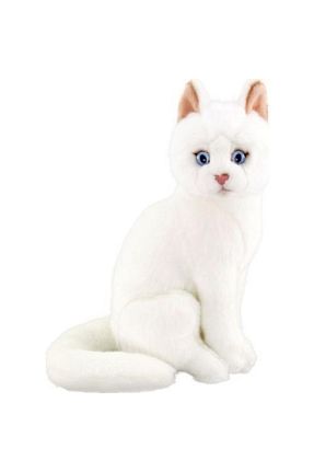 اسباب بازی مخملی سفید بچه گانه 25 cm Animals Of The World - کد 3113406