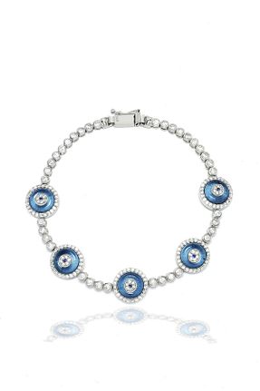 دستبند نقره زنانه 925 عیار Brezza Lusso Jewelry - کد 262137581