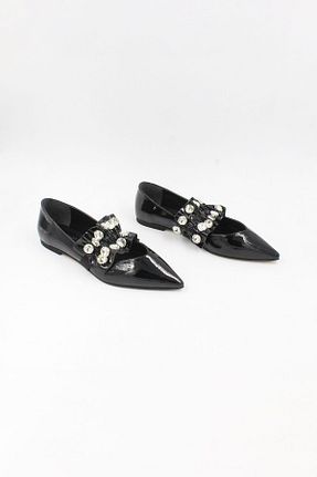 کفش کژوال مشکی زنانه چرم مصنوعی ENDİCAN - کد 881909935