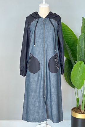 کت حجاب سرمه ای زنانه رگولار Lale Butik - کد 815148988