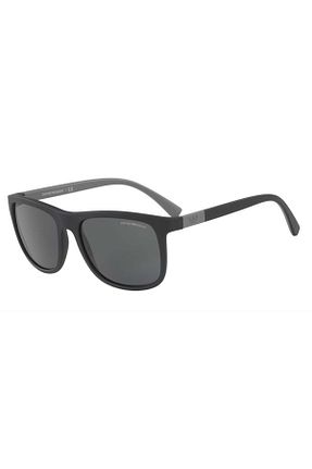 عینک آفتابی سفید مردانه 57 Emporio Armani - کد 731793