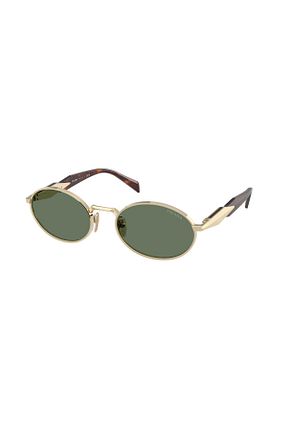 عینک آفتابی طلائی زنانه 55 Prada - کد 881922025
