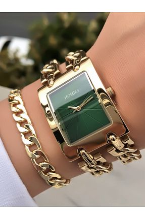 ساعت مچی طلائی زنانه 36-40 میلی متر Homies - کد 835562851