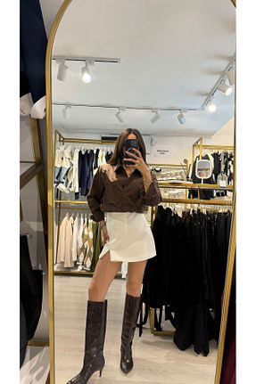 دامن سفید زنانه ساده Boutique Mint - کد 881916596