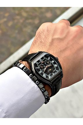 ساعت مچی مشکی مردانه 46-50 میلی متر FERRO - کد 881929007