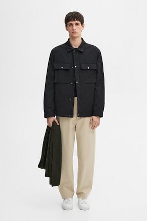 کاپشن سرمه ای مردانه رگولار Massimo Dutti - کد 881924846