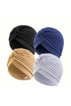کلاه بژ زنانه پنبه ای SEZİNCE - کد 881941620