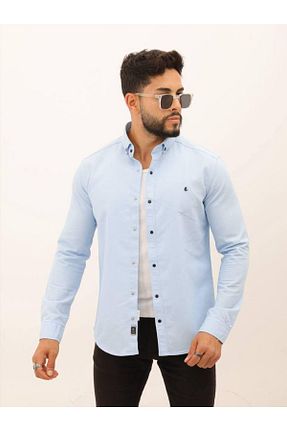 پیراهن رنگی مردانه اسلیم فیت cliento - کد 881960405