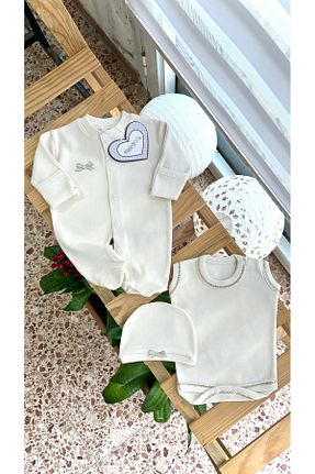 بعد از زایمان نباتی بچه گانه پنبه ای happy moon - کد 881468294
