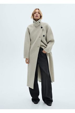شلوار جین مشکی زنانه رگولار MANGO - کد 871493125