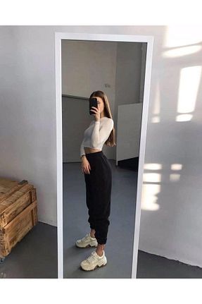 بادی سفید زنانه یقه دوچرخه Butik - کد 881984245