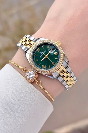 ساعت مچی طلائی زنانه 26-30 میلی متر Daniel Klein - کد 883381728