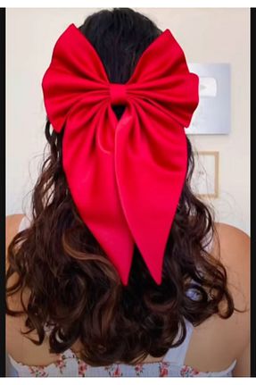 گیره سر قرمز زنانه ساتن LO ADORO - کد 881990686