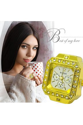 ساعت مچی طلائی زنانه زیر 20 میلی متر Bozhi - کد 881990689