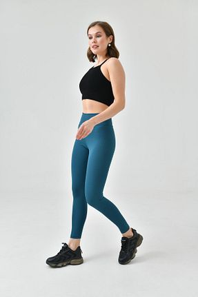 ساق شلواری آبی زنانه بافتنی Cramp Spor - کد 882027852