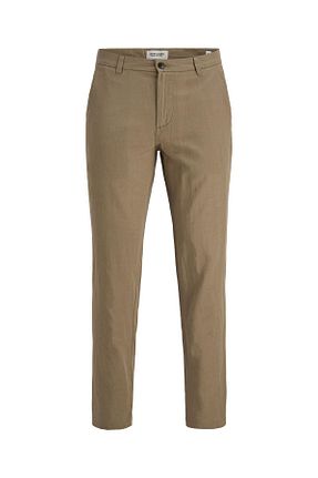 شلوار قهوه ای مردانه پنبه ای Jack & Jones - کد 882038594