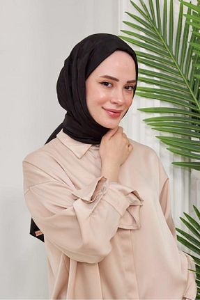 شال قهوه ای زنانه İpekhan - کد 681590856