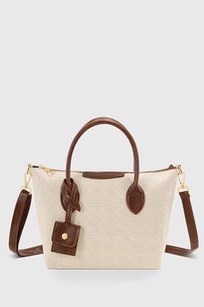 کیف دستی قهوه ای زنانه چرم مصنوعی Housebags - کد 882052051