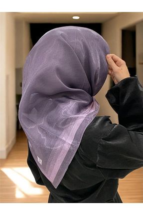 روسری سرمه ای ساده Bona Sera - کد 834036365
