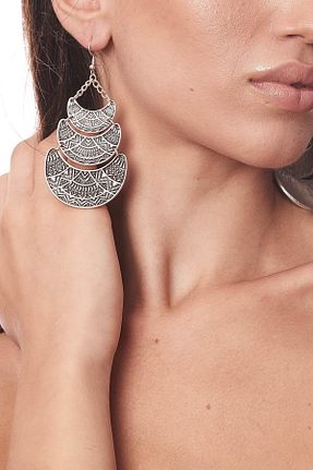 گوشواره جواهر روکش نقره ZeyDor Accessories - کد 47199189