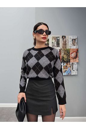 دامن طوسی زنانه پنبه ای ESRAHELVACI - کد 882076143