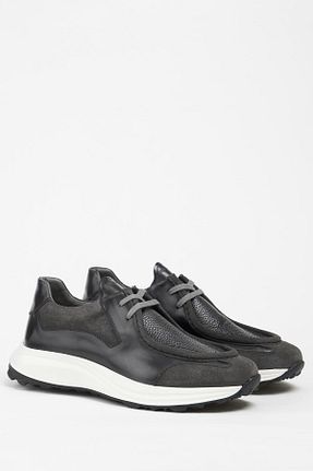 کفش اسنیکر رنگی مردانه چرم اصل Galliano Shoes - کد 823965225