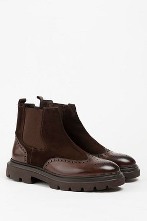 بوت / نیم بوت رنگی مردانه جیر Galliano Shoes - کد 805734282